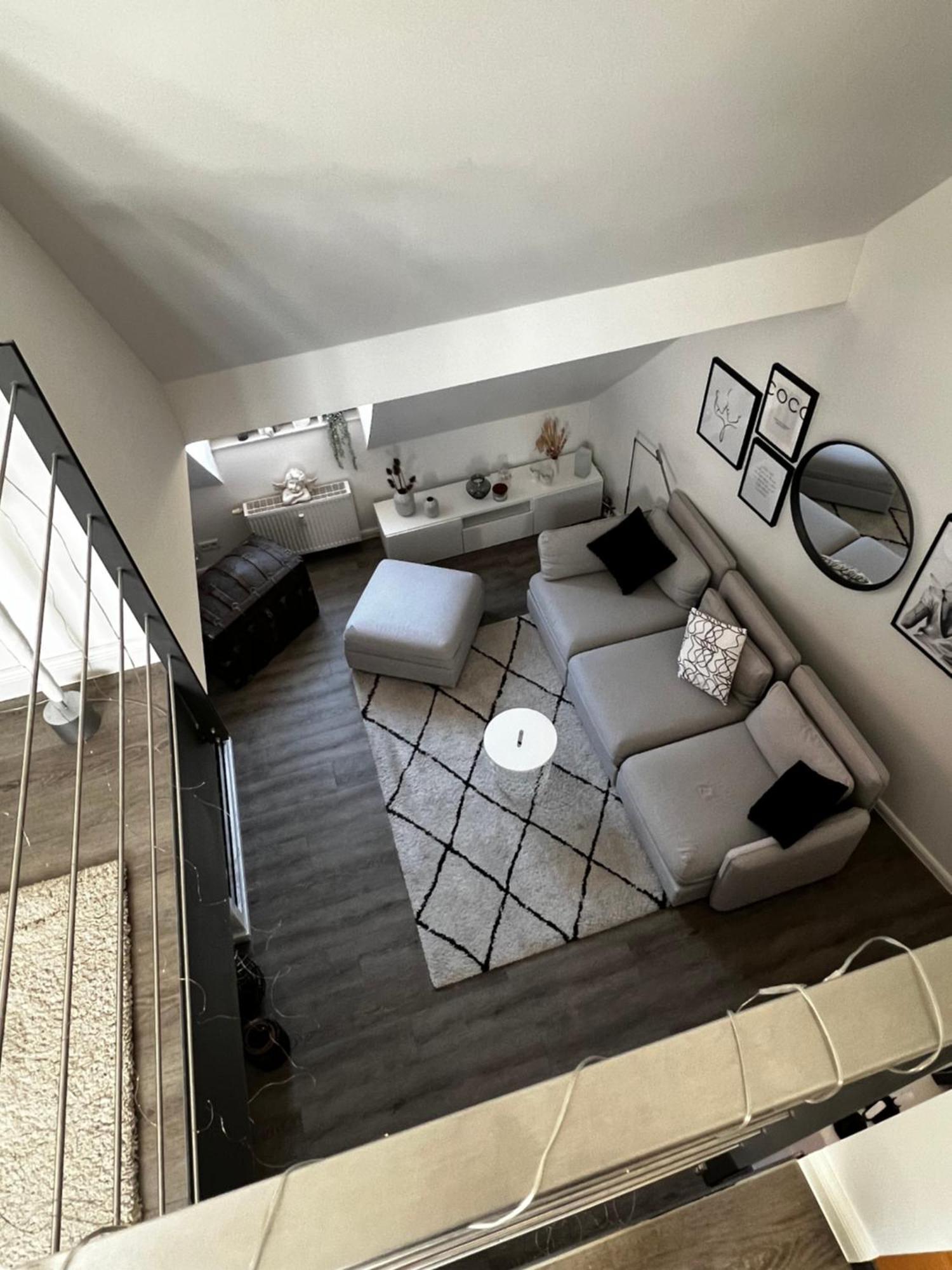 Moderne Galeriewohnung Mit Balkon Und Stellplatz Am Wenigemarkt Erfurt Kültér fotó