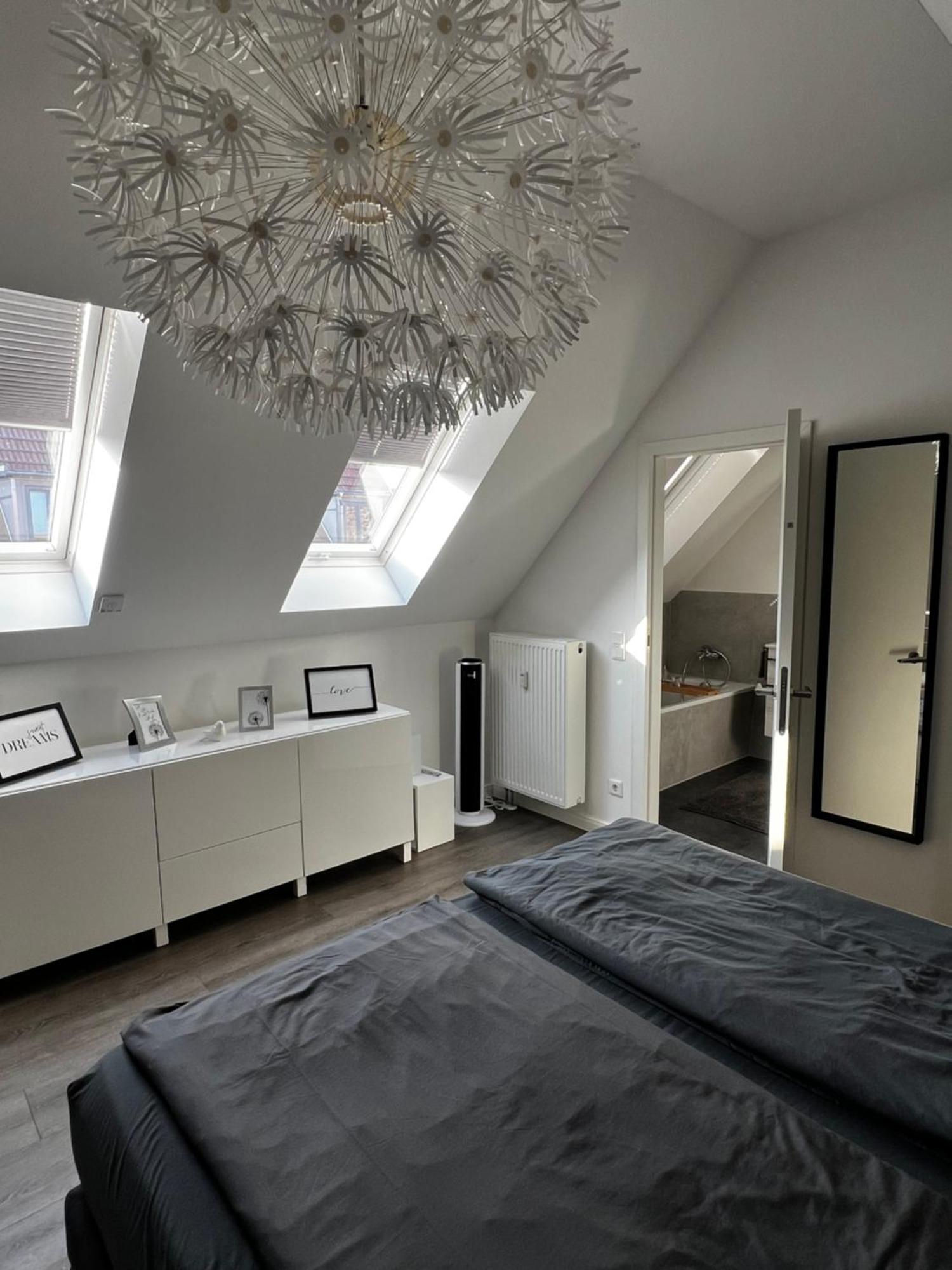 Moderne Galeriewohnung Mit Balkon Und Stellplatz Am Wenigemarkt Erfurt Kültér fotó