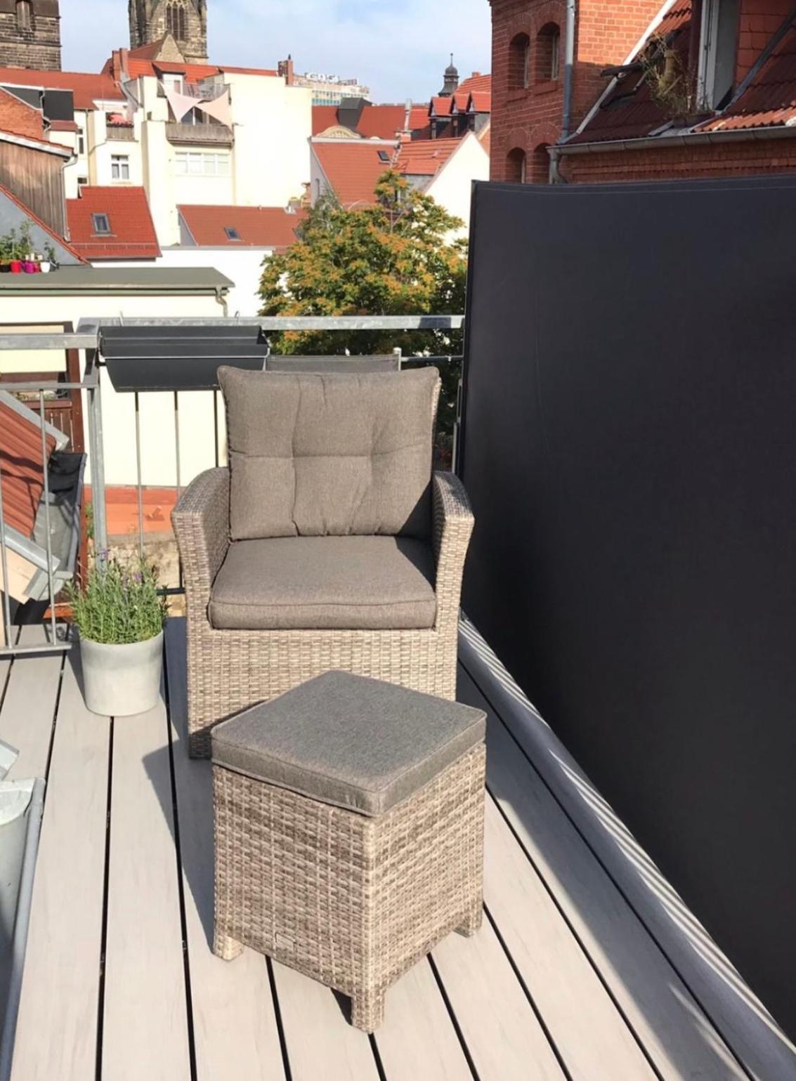 Moderne Galeriewohnung Mit Balkon Und Stellplatz Am Wenigemarkt Erfurt Kültér fotó