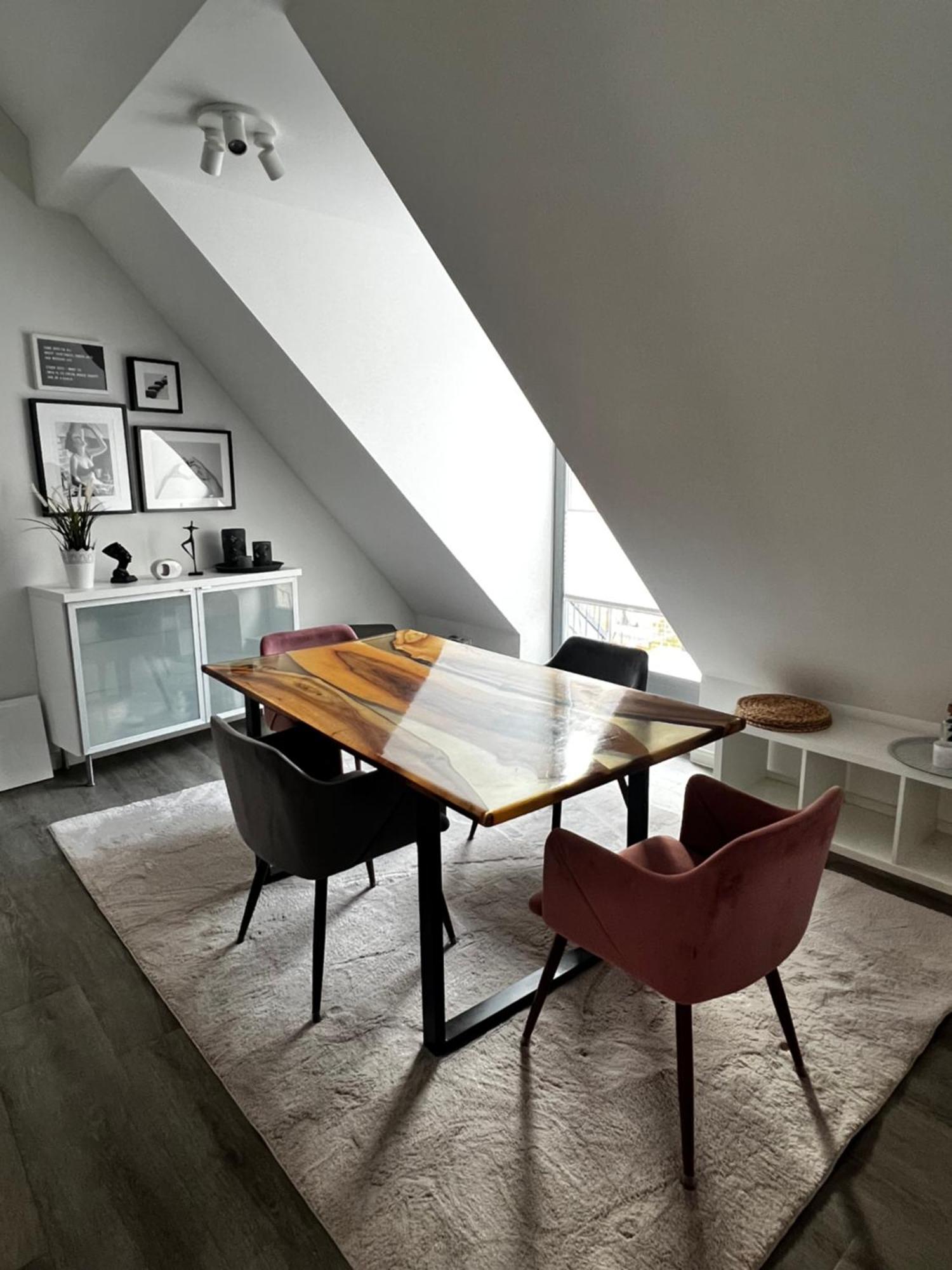Moderne Galeriewohnung Mit Balkon Und Stellplatz Am Wenigemarkt Erfurt Kültér fotó
