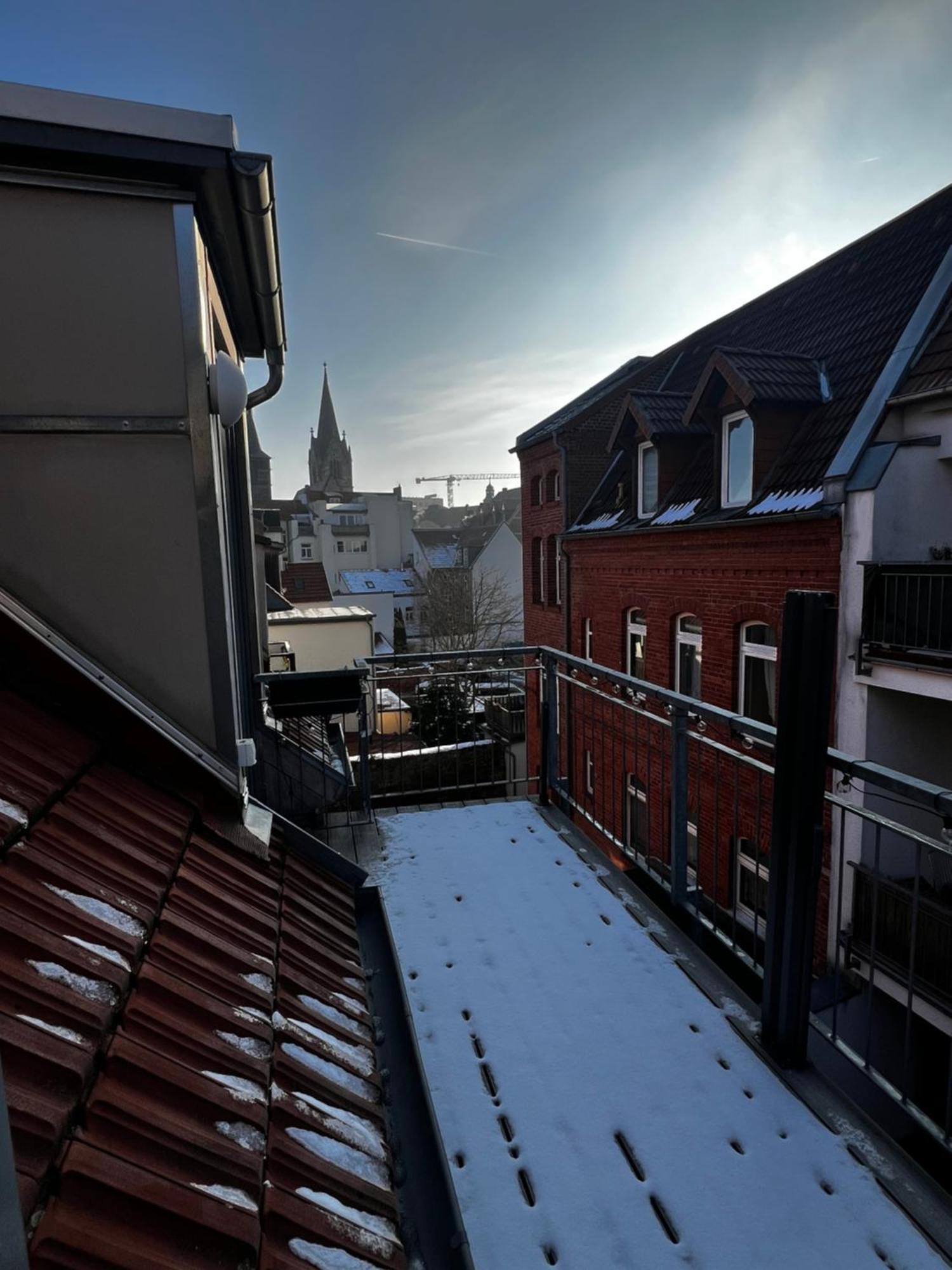 Moderne Galeriewohnung Mit Balkon Und Stellplatz Am Wenigemarkt Erfurt Kültér fotó